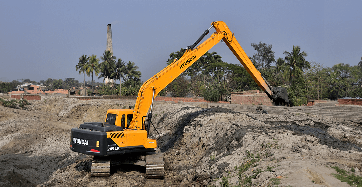 Guidelines to Maximise Benefits of Long-Reach Excavator