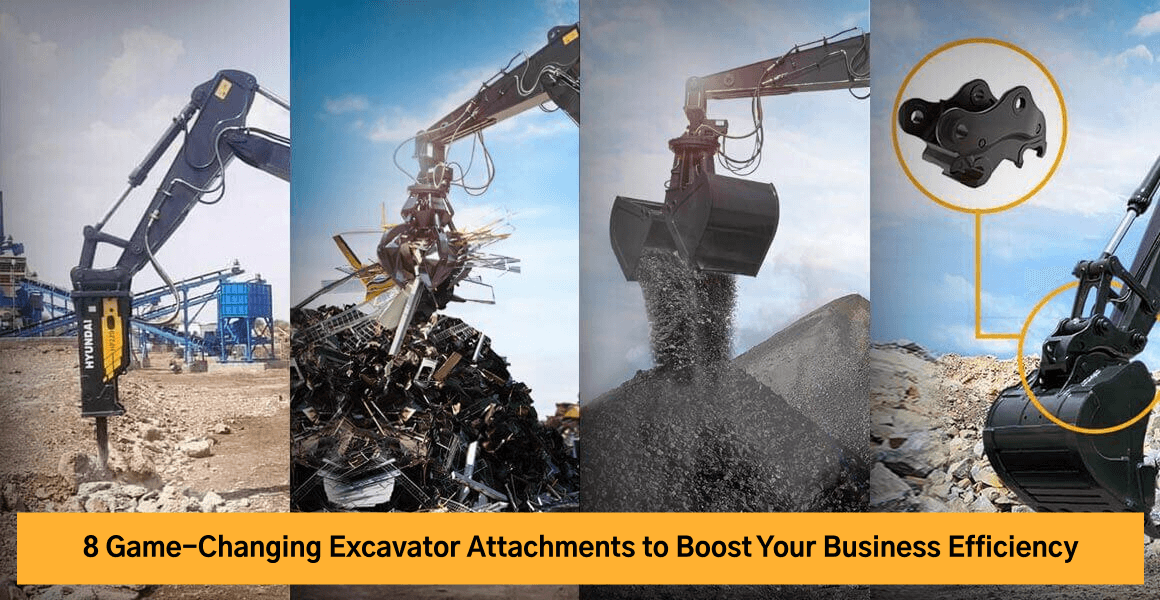 8 Best Excavator Attachments
