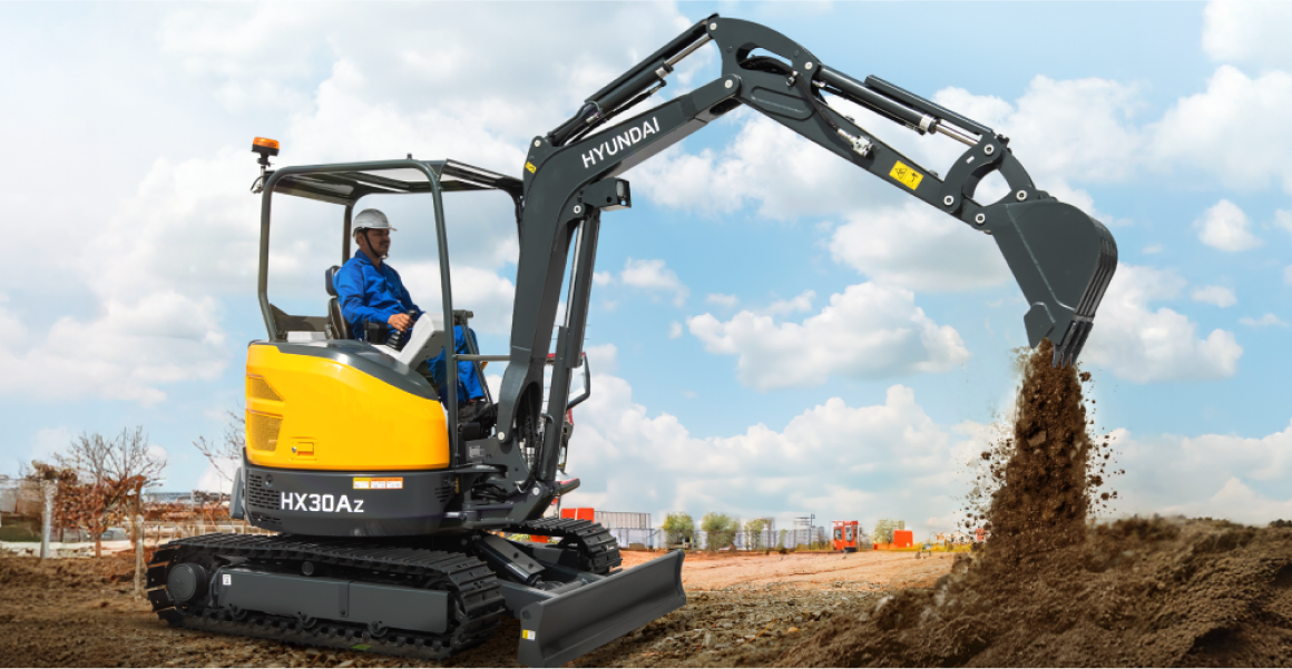 Applications Where the HX30Az Mini Excavator Shines