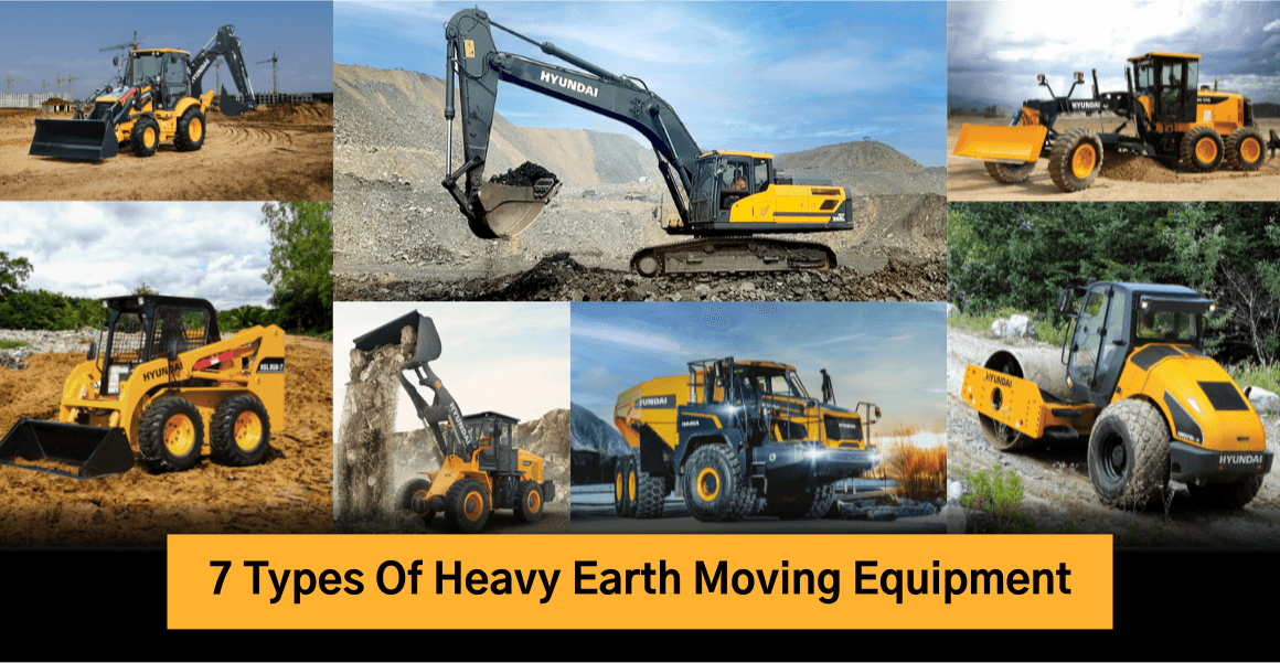 7 Types Of Heavy Earthmoving Equipment Updated [2024]