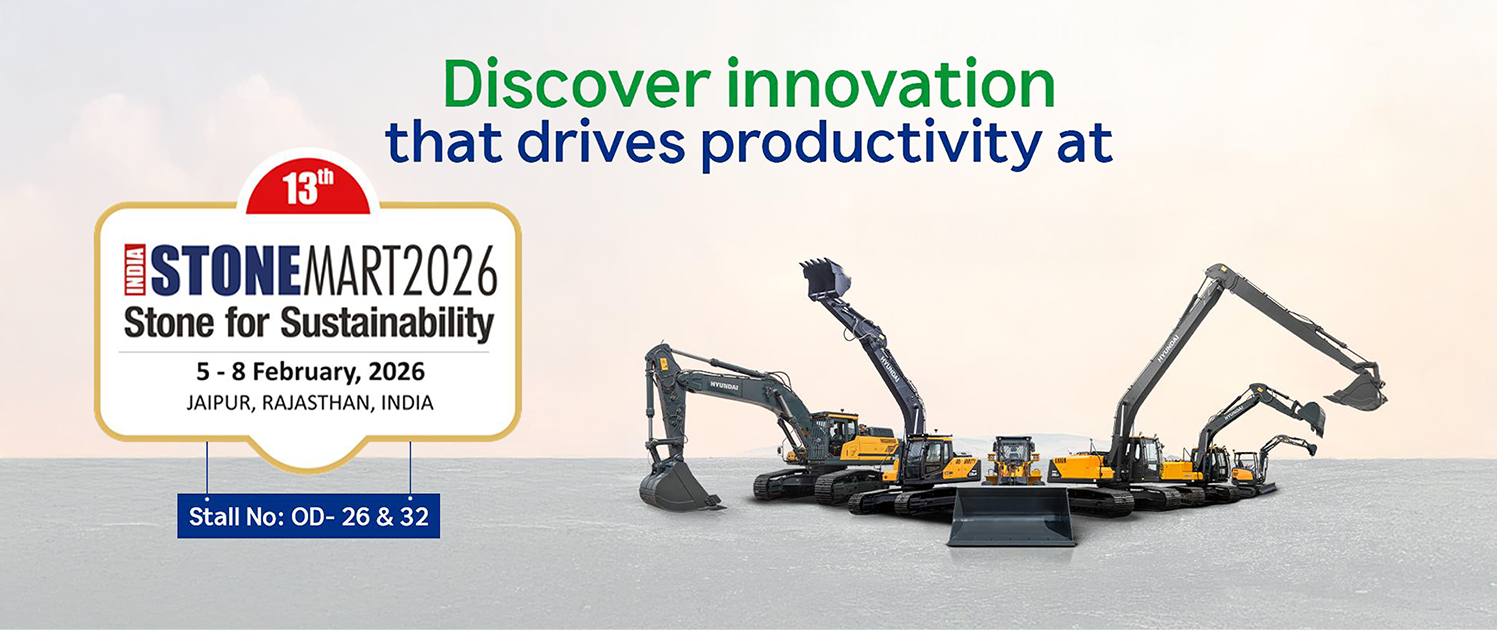 Experience HD Construction Equipment India’s Next-Gen Stone Mining Solutions at Stonemart 2026