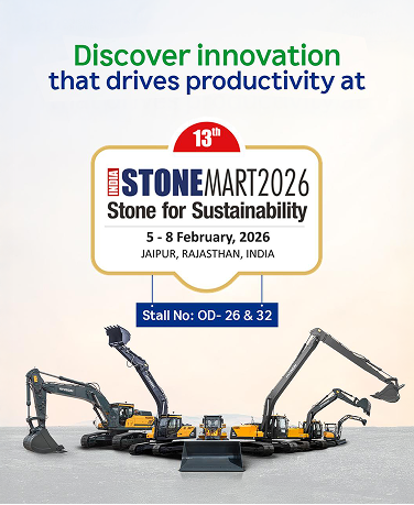 Experience HD Construction Equipment India’s Next-Gen Stone Mining Solutions at Stonemart 2026