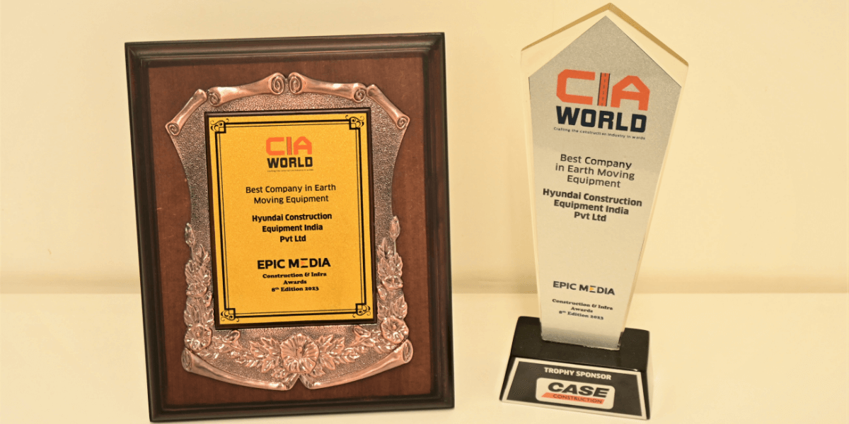 award CIA Award for Best Company in Earthmoving Equipment