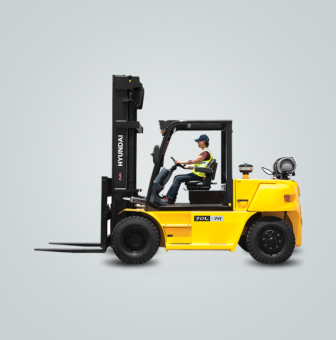 Hyundai LPG forklift - 70L 7A