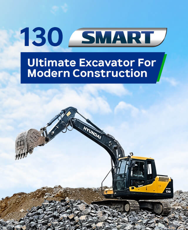 Hyundai R130 SMART Excavator for Sale at the Best Price