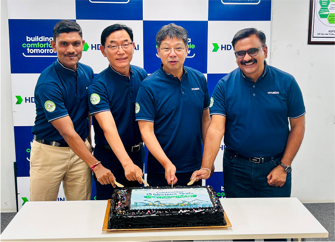 HD Hyundai Construction Equipment India Celebrating 18 Glorious Years in India!