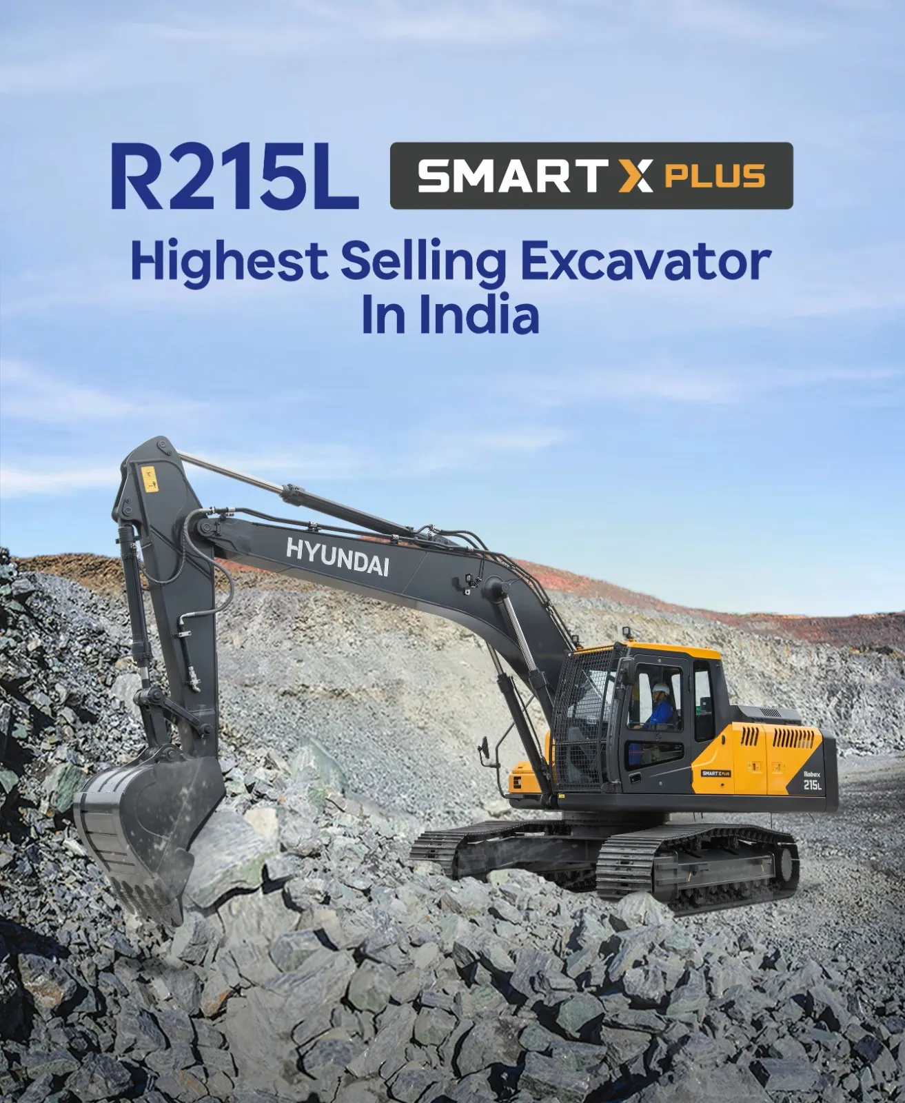 R215-L Smart X Plus Mining Excavator | Durable & Efficient
