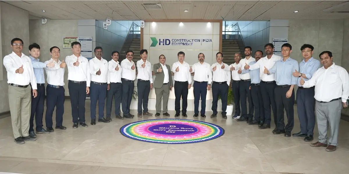 HD Construction Equipment India Celebrates Foundation Day, Marking 19 Years of Excellence