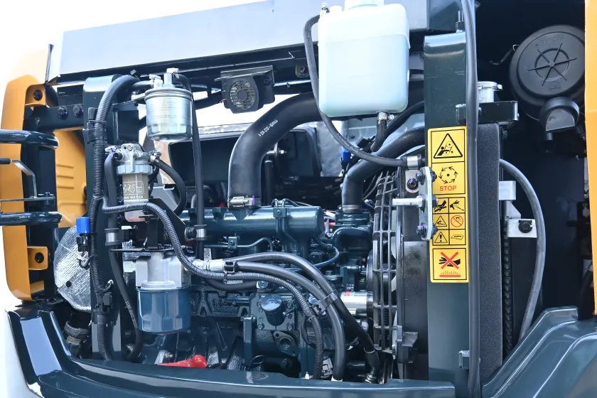 Efficient, Tier-4 Kubota Engine