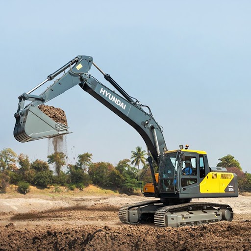 R210E excavator suited for General Construction
