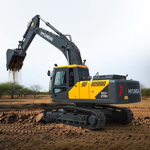 R210E excavator suited for Land Development