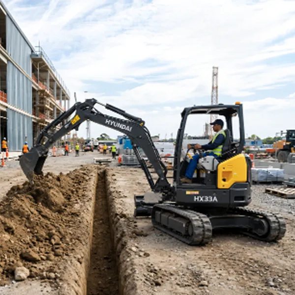HX33A excavator suited for Construction