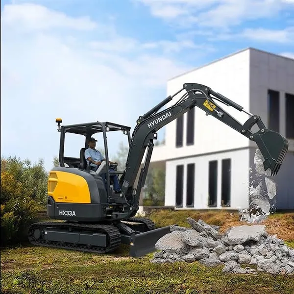 HX33A excavator suited for Landscaping