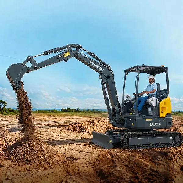 HX33A excavator suited for Agriculture